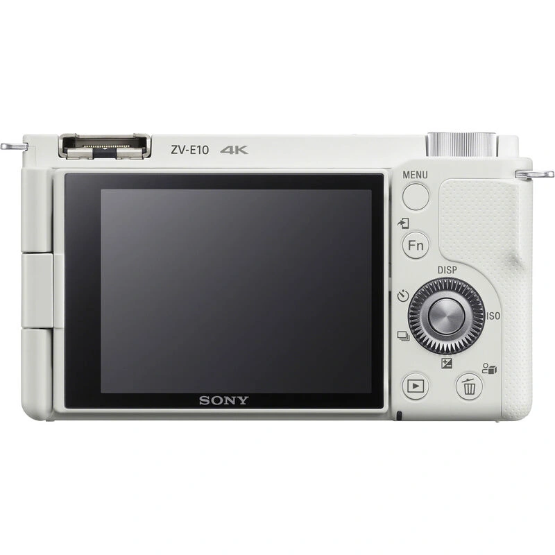 Фотоаппарат беззеркальный Sony ZV-E10L 16-50mm kit, Белый. Фото 4