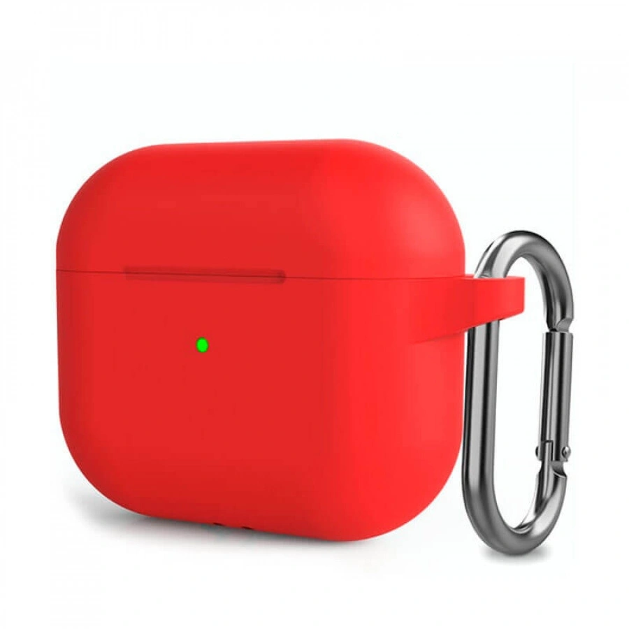 Чехол Silicone Case для наушников AirPods 3, Red. Фото 1