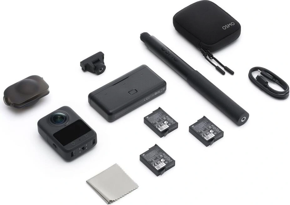 Экшн-камера DJI Osmo 360 Adventure Combo, Чёрный (OQ001). Фото 6