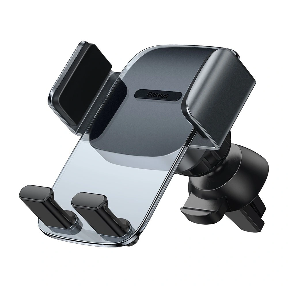 Держатель Baseus Easy Control Clamp Car Mount Holder (Air Outlet Version), Black (SUYK000101). Фото 1