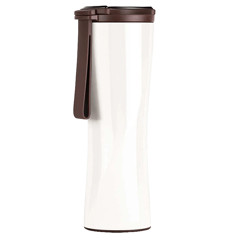 Термокружка Kiss Kiss Fish Moka OLED (430ml), White. Фото 1