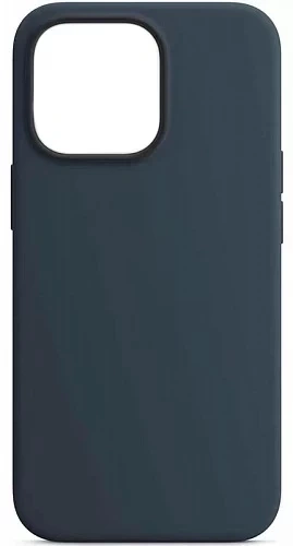 Накладка Silicone Case для iPhone 16 Pro, Тёмно-зеленая. Фото 1
