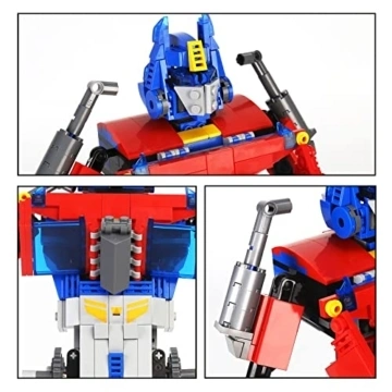 Конструктор Mould King Robot 15036. Optimus Prime, 678 деталей, пульт ДУ. Фото 6