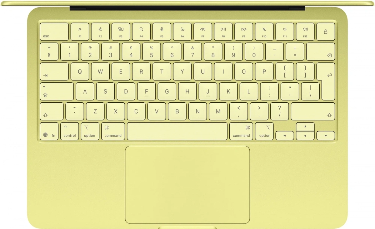 Apple MacBook Neo 13" 2026 256Гб Цитрус (MHFD4) (A18 Pro, 6-ядер CPU/5-ядер GPU, 8 Гб, 256 Гб SSD). Фото 2