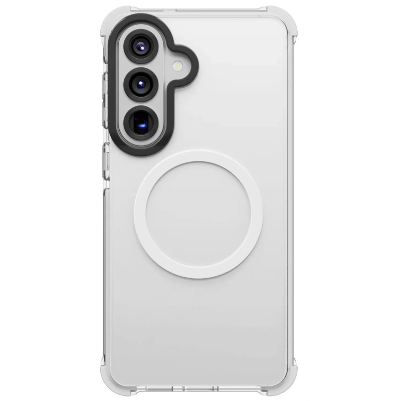 Накладка Uniq Combat Triple-Layer Defense (MagSafe) для Samsung Galaxy S26 Plus, White (GS26PHYB-COMMBWHT). Фото 1