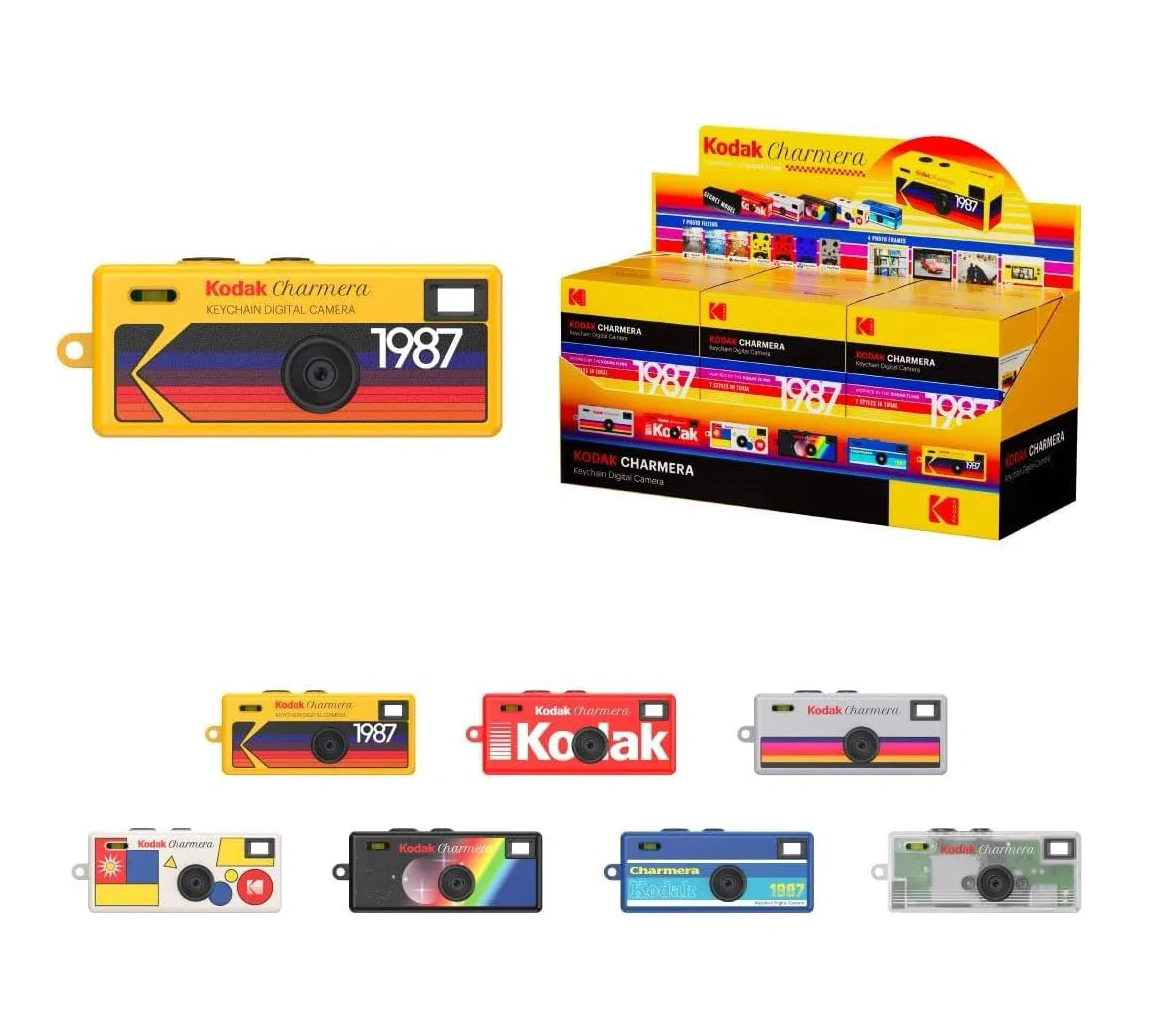 Цифровая камера-брелок Kodak Charmera 1987 Keychain Digital (MDC-CMR01). Фото 1