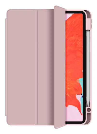 Чехол Wiwu Protective Case with pencil holder для iPad 10.2" (2018-2021)/ iPad Pro 10.5", Pink. Фото 1