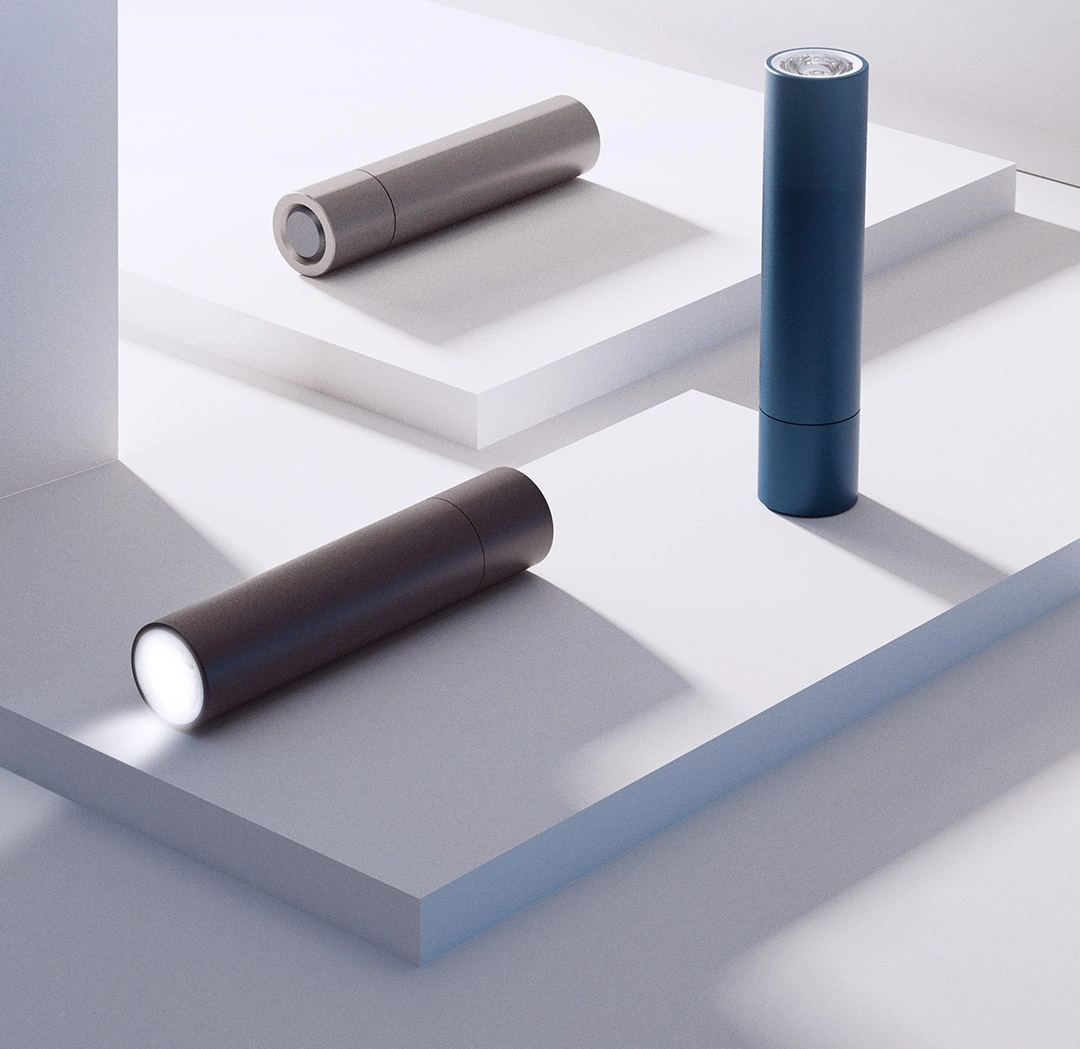 Фонарик Haosha, Серебро (YC-SDT01-S). Фото 7