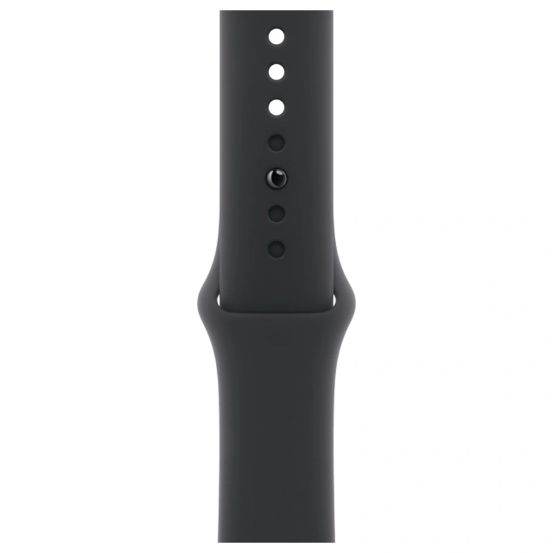 Apple Watch Series 11, 46 мм, алюминий цвета «Jet Black», спортивный ремешок "Black", S/M (MEUW4). Фото 3