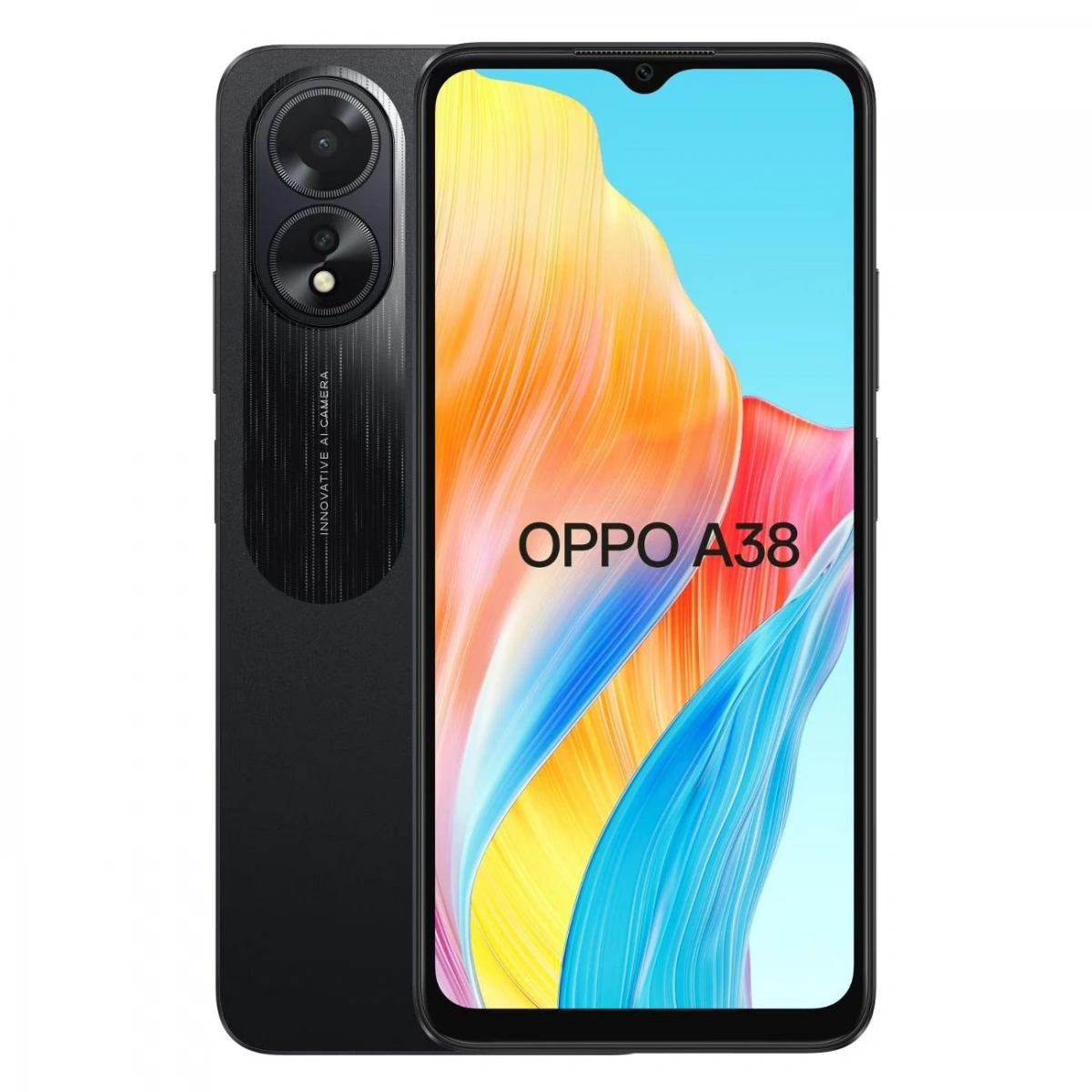 Смартфон Oppo A38 4/128Gb Black. Фото 1