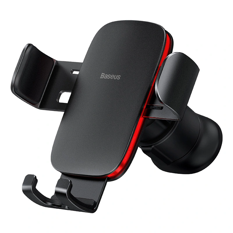 Держатель Baseus Metal Age II Gravity Car Mount, Black (SUJS000001). Фото 4