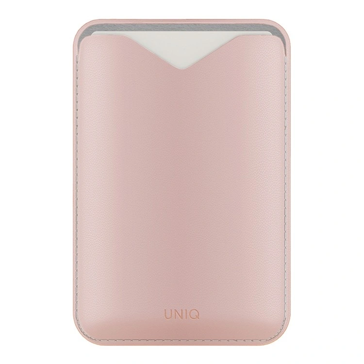 Магнитный бумажник Uniq для iPhone Lyden Evo Magnetic Card Holder, Розовый (LYDENEVO-BLUSHPK). Фото 1