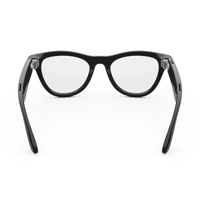 Умные очки Ray Ban Skyler (Gen 1) RW4010 Shiny Black/Clear 150-52mm (601/SB52). Фото 4