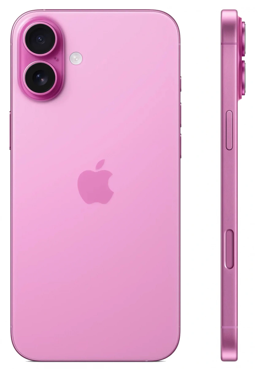Смартфон Apple iPhone 16 256Gb Pink (eSIM+SIM). Фото 2