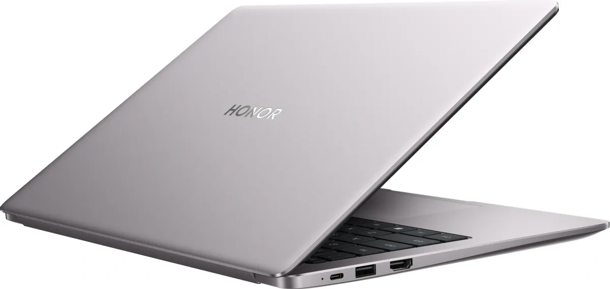 Honor MagicBook X 14 2025 Cloud Gray (GDG-X) (14" IPS, Intel Core i5 12450H, 16ГБ, 512ГБ SSD, Intel UHD Graphics, Windows 11 Home) (5301ALWU). Фото 6