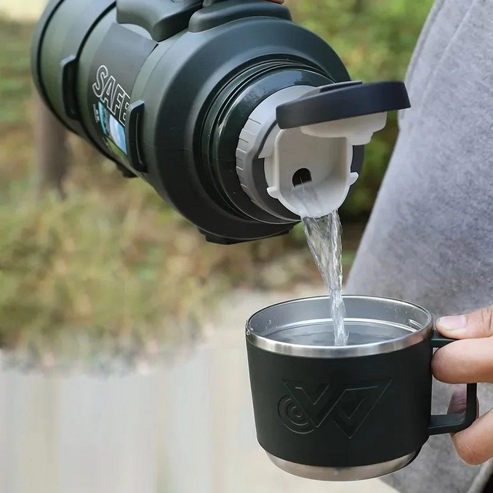 Термос XiaoMi Since SY-042-1700 (1700ml), Silver. Фото 2