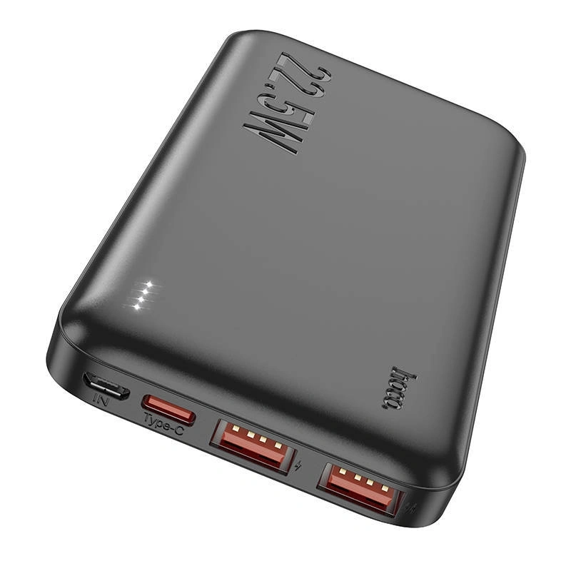 Внешний аккумулятор Hoco J101 Astute 10000mAh 22.5W, Чёрный. Фото 2