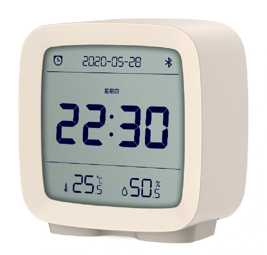 Умный будильник Qingping Bluetooth Alarm Clock CGD1, Бежевый. Фото 2