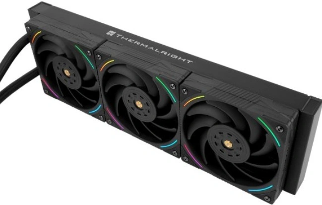 Система охлаждения Thermalright Mjolnir Vision 360 ARGB, Чёрный (M-VISION-360-BL-ARGB). Фото 4