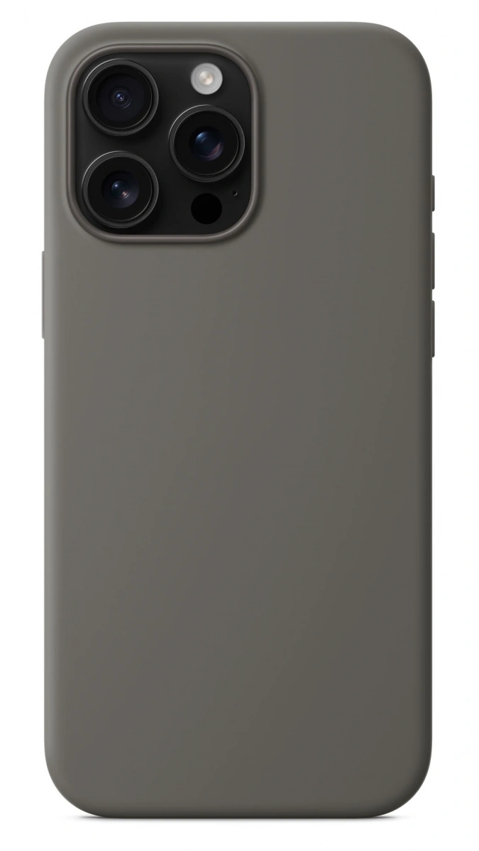 Накладка Silicone Case для iPhone 16 Pro Max, Титан. Фото 1