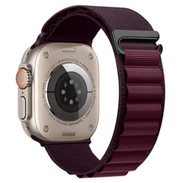 Ремешок Alpine Loop для Apple Watch 44/45/46/49мм, Claret. Фото 1