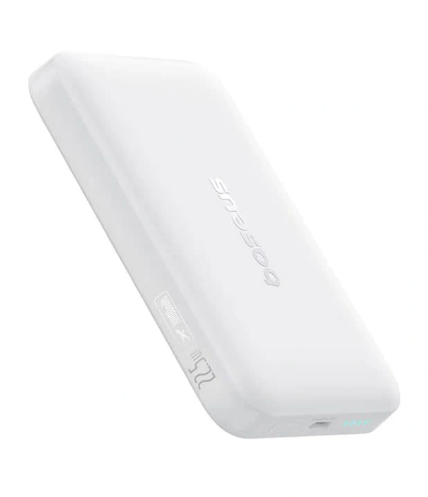 Внешний аккумулятор Baseus EnerFill FM1 Ultra-Mini Charge 22,5W 10000 mAh, Белый (P10082108212-00-00). Фото 5