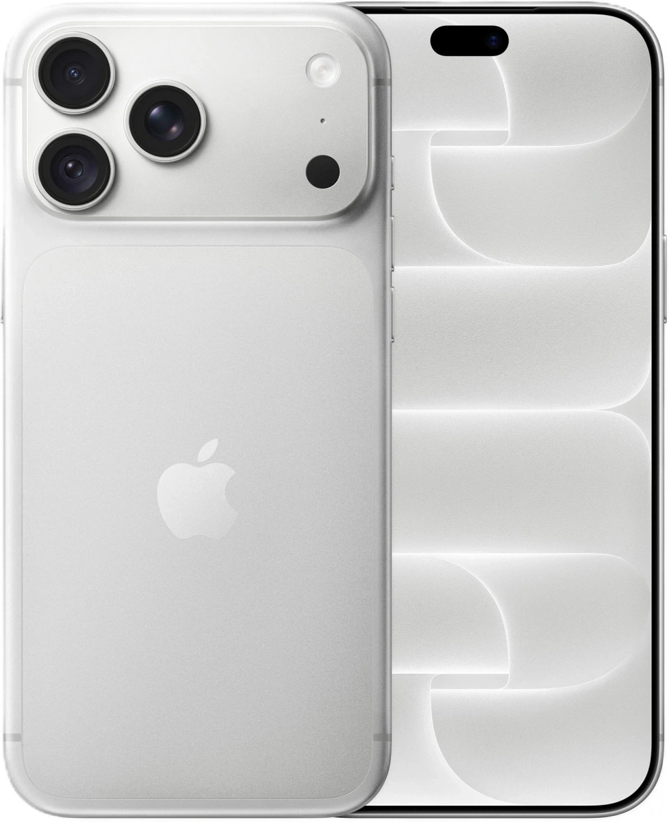 Смартфон Apple iPhone 18 Pro Max 1Тб, Серебристый (eSIM+SIM) (Без RuStore). Фото 1