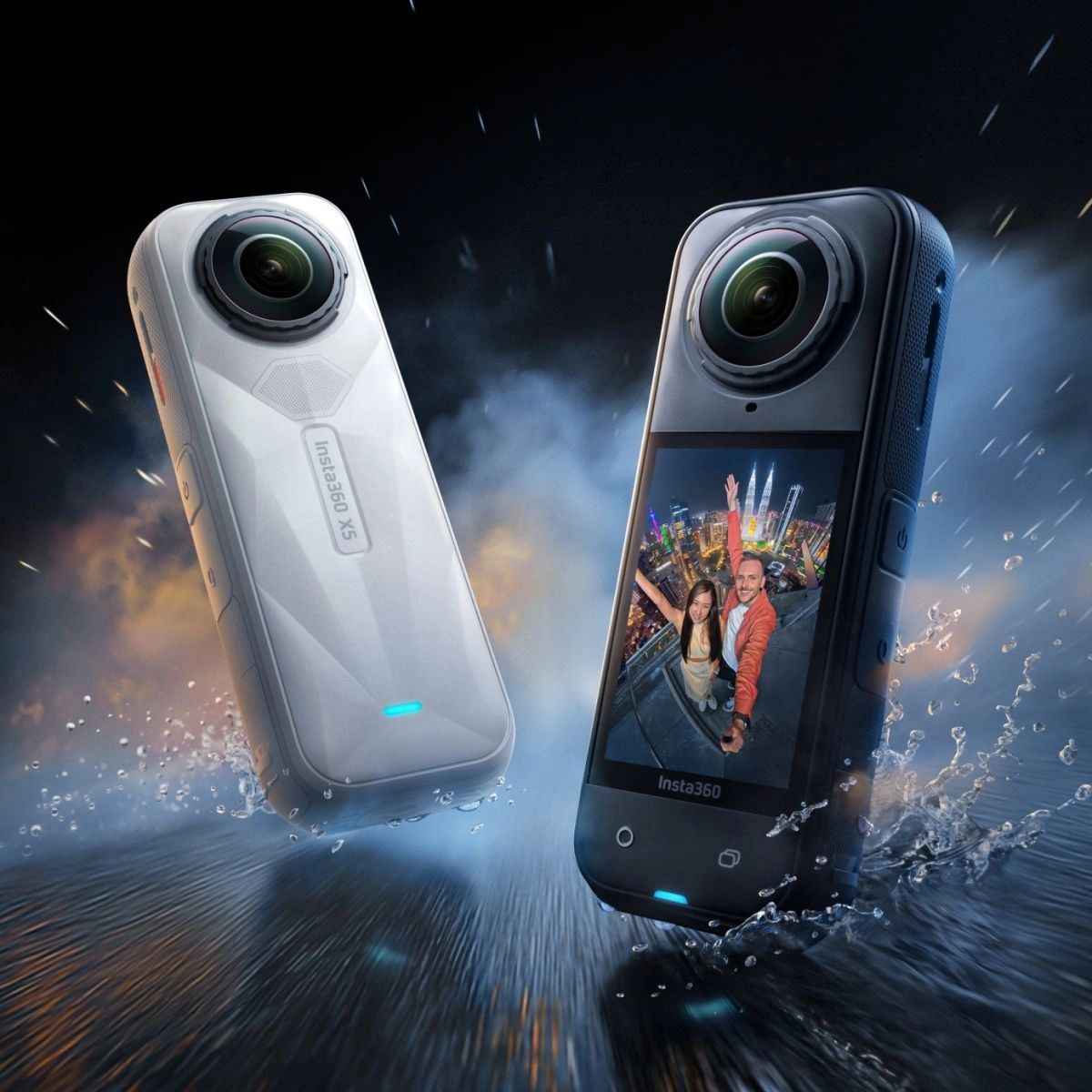 Экшн-камера Insta360 X5, Satin White (Limited Edition). Фото 5