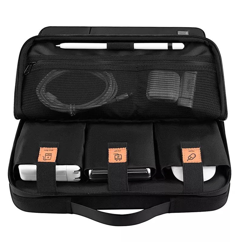 Сумка для ноутбука Wiwu Alpha Double Layer Sleeve Laptop 13,3, Black. Фото 5