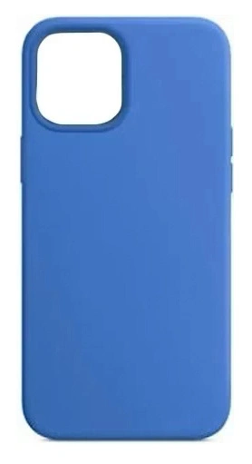 Накладка Silicone Case для iPhone 16 Pro, Васильковая. Фото 1