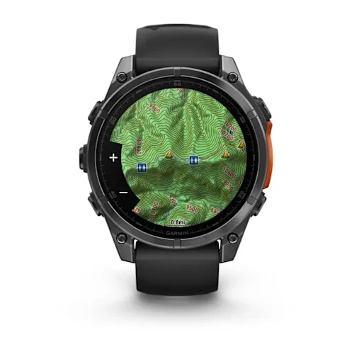 Умные часы Garmin Fenix 8 51mm, Amoled, Slate Gray with Black Silicone Band (010-02905-00). Фото 5