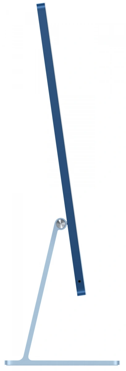 Apple iMac 24" Retina 4,5K, (MQRQ3) (M3, 8C CPU, 10C GPU, 8 ГБ, 256 ГБ SSD), Blue. Фото 3