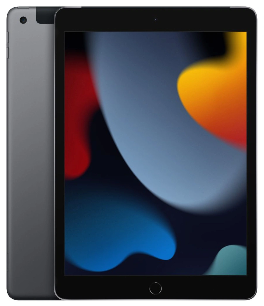 Apple iPad 10.2" (2021) Wi-Fi+Cellular 64GB Space Gray (MK473). Фото 1
