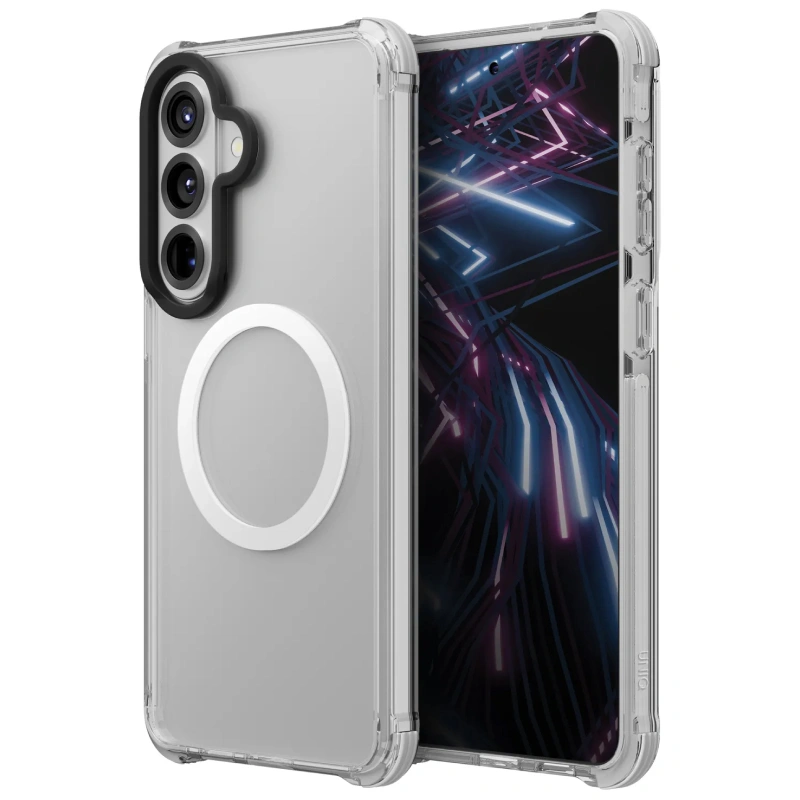 Накладка Uniq Combat Triple-Layer Defense (MagSafe) для Samsung Galaxy S26 Plus, White (GS26PHYB-COMMBWHT). Фото 2