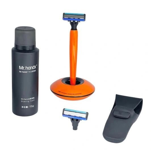 Набор для бритья XiaoMi Huanxing Stellar Black Hole H906-6, Оранжевый. Фото 1