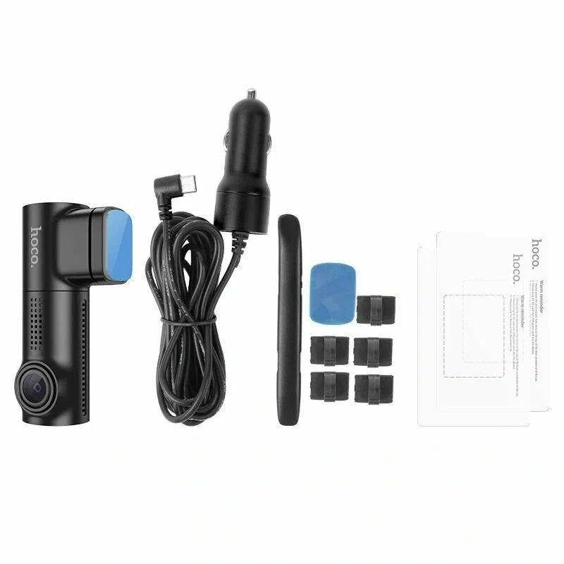 Видеорегистратор Hoco DV1, Чёрный. Фото 2