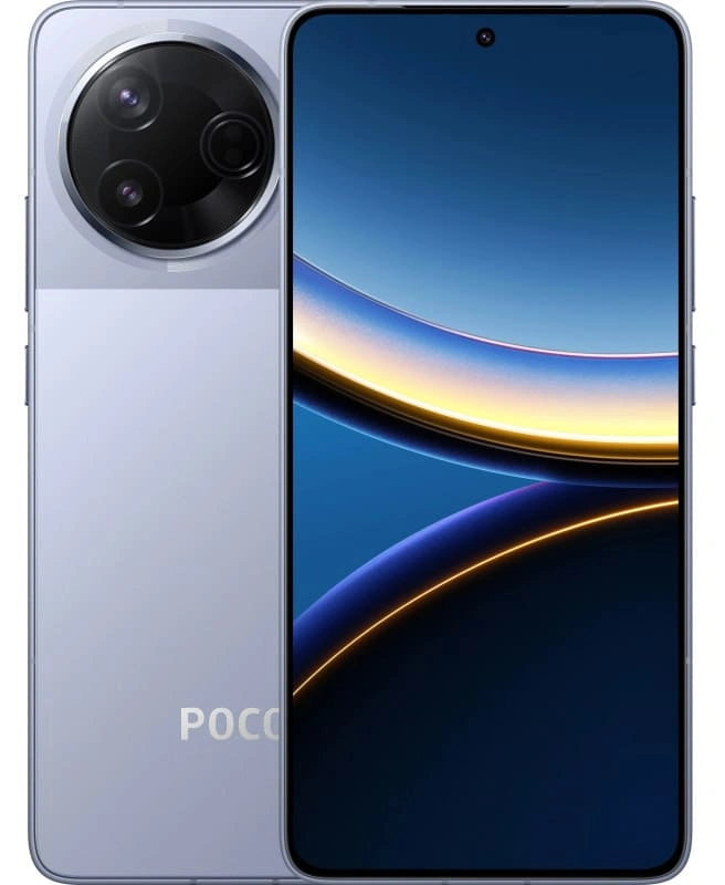 Смартфон Poco F7 Pro 12/512Гб Голубой. Фото 1