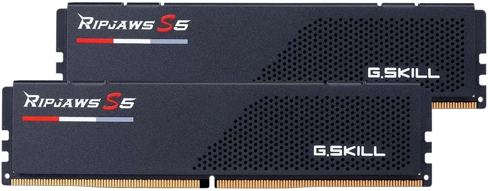 Оперативная память G.Skill Ripjaws S5 32GB (2x16GB) DDR5-6000 DIMM Black (F5-6000J3636F16GX2-RS5K). Фото 1