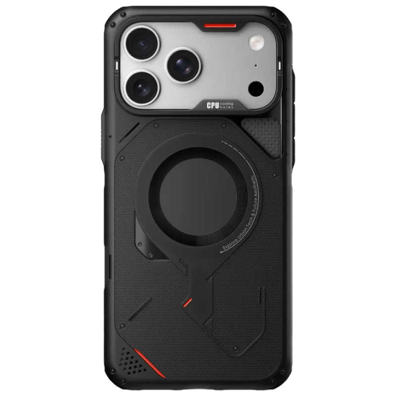 Накладка Aulumu для iPhone 17 Pro Max A17 Rugged Outdoor, Серая (A17-RG-PM). Фото 1