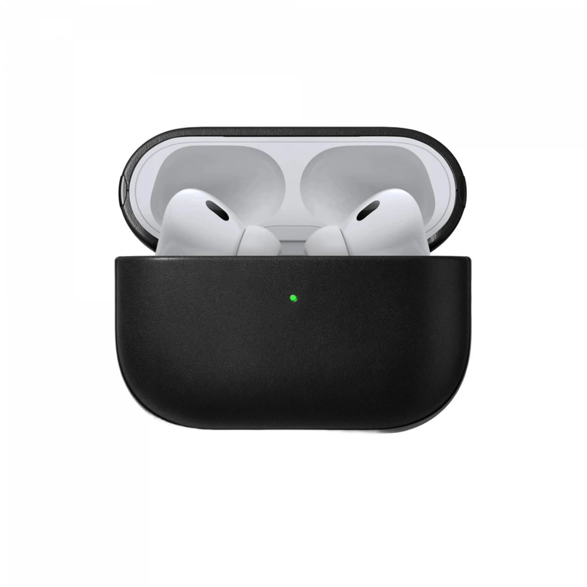 Чехол Nomad Leather Case для наушников AirPods Pro 2, Black (NM01996385). Фото 1