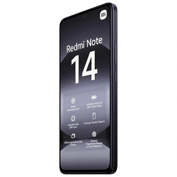 Смартфон Redmi Note 14 6/128Гб Чёрный (Без NFC). Фото 4