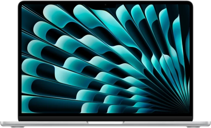 Apple MacBook Air 15" 2024 Silver (MRYP3) (M3 8C, 8 ГБ, 256 ГБ SSD). Фото 1