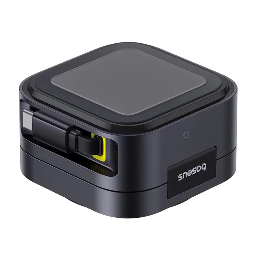 Беспроводное зарядное устройство Baseus PicoGo Series 2-in-1 Qi2 67W, P10276800123-00. Фото 4