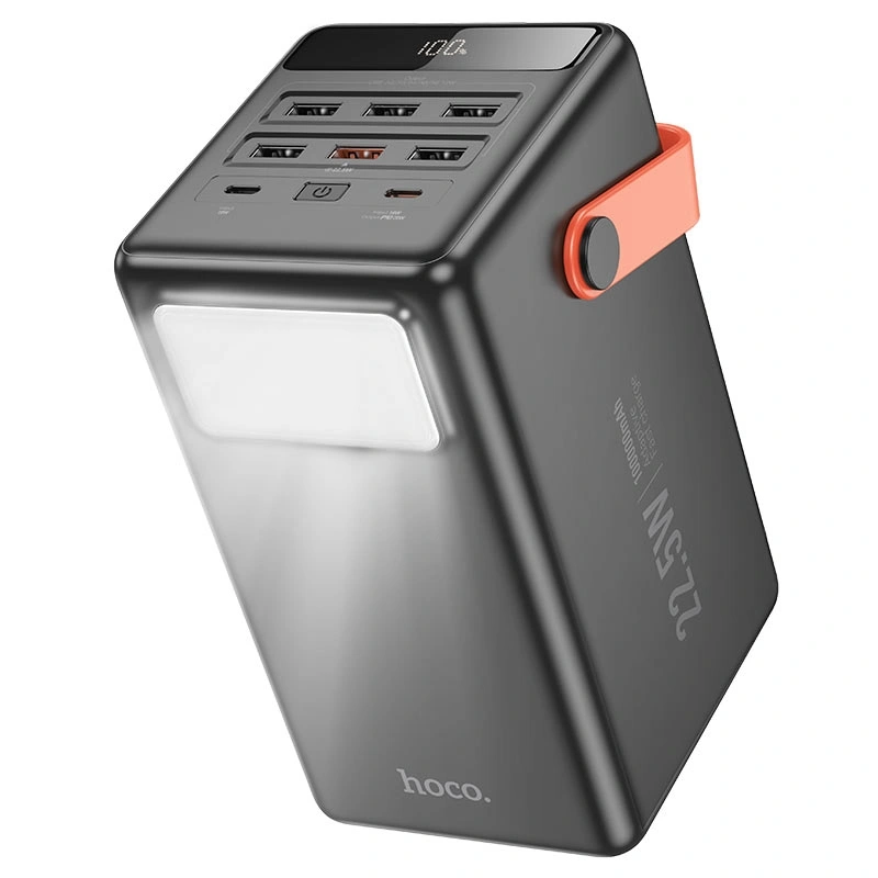 Внешний аккумулятор Hoco J142 Surpass 22.5W+PD20W+QC3.0 100000mAh, Чёрный. Фото 2