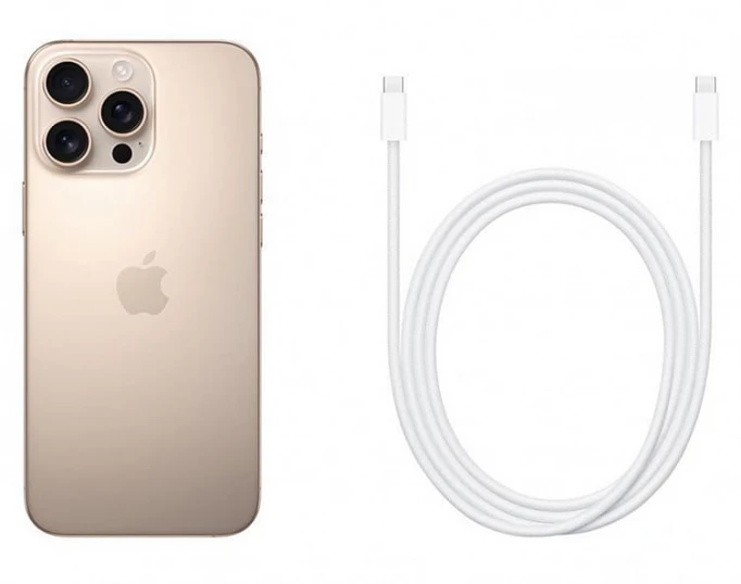 Смартфон Apple iPhone 16 Pro Max 512Gb Desert Titanium (eSIM+SIM)