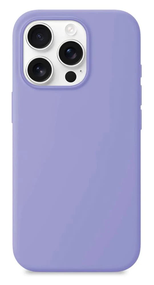 Накладка Silicone Case для iPhone 15 Pro Max, Лиловый