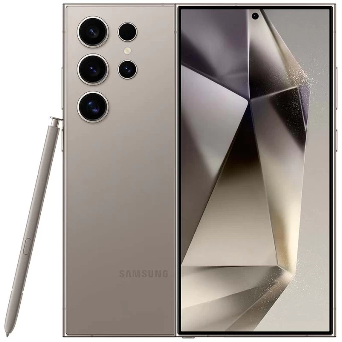 Смартфон Samsung Galaxy S24 Ultra 12/256Gb, Серый Титан (SM-S928B)