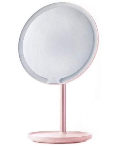 Зеркало с подсветкой Jordan & Judy Round Multi-Purpose (NV532), Розовое