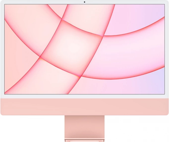 Apple iMac 24" Retina 4,5K, (MGPN3RU/A) (M1, 8C CPU, 8C GPU, 8 ГБ, 512 ГБ SSD), Розовый