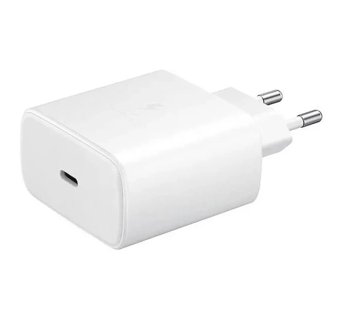 Сетевое зарядное устройство Samsung USB-C EP-TA845NWEGEU 45W, Белое